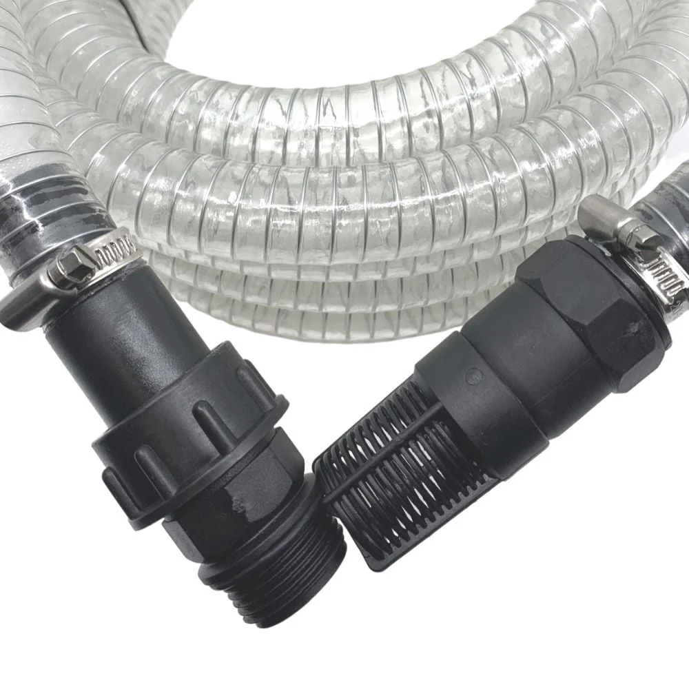 Suction Hose 1"/25mm x 7M - BSP Fitting with foot valve - Image 4