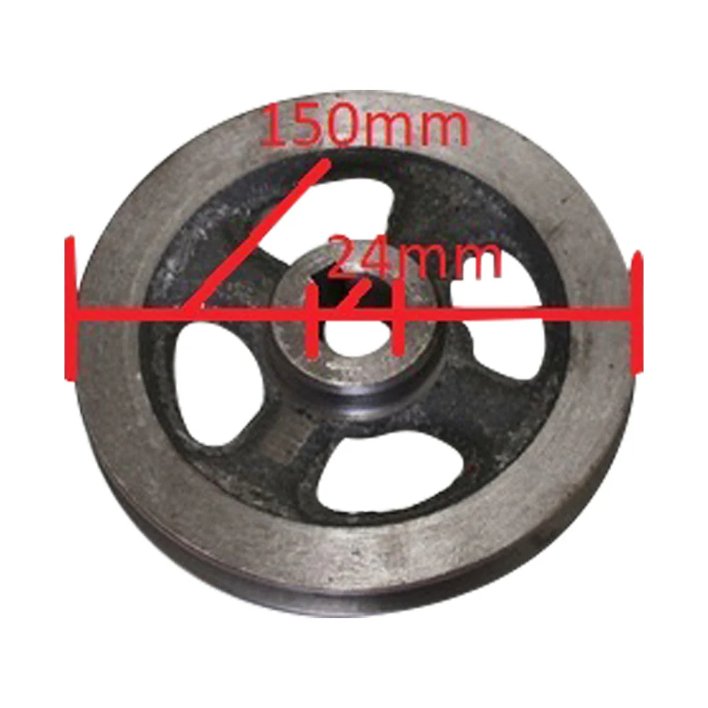 13.5/15/20HP Mulcher Bottom Pulley - Image 2