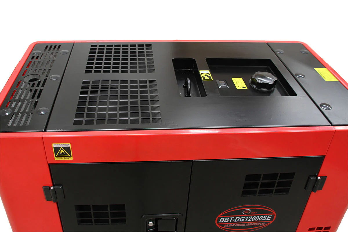 BBT 10KVA 23HP 2-Cylinder Diesel Silent Generator - 2-Year Warranty - Image 3