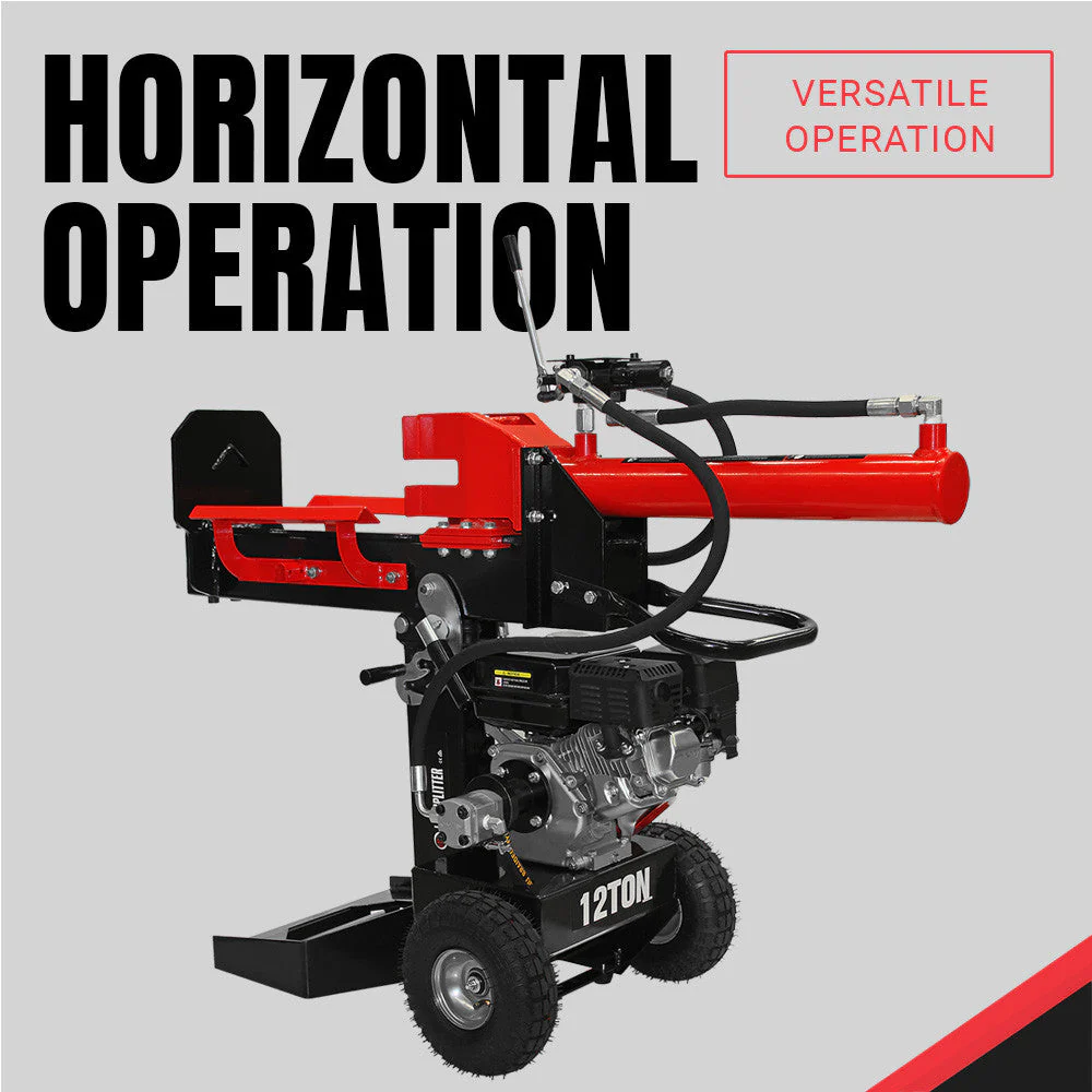 BBT 12/20 Ton Vertical/horizontal Wood Log splitter - 6.5hp Petrol Engine - 2-Year Warranty - Image 10