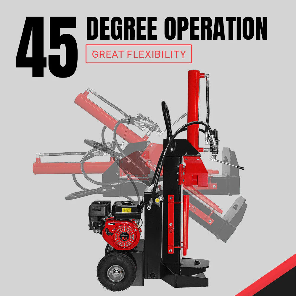 BBT 12/20 Ton Vertical/horizontal Wood Log splitter - 6.5hp Petrol Engine - 2-Year Warranty - Image 12