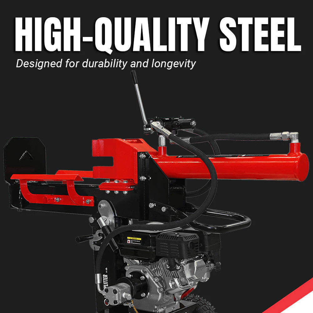 BBT 12/20 Ton Vertical/horizontal Wood Log splitter - 6.5hp Petrol Engine - 2-Year Warranty - Image 5