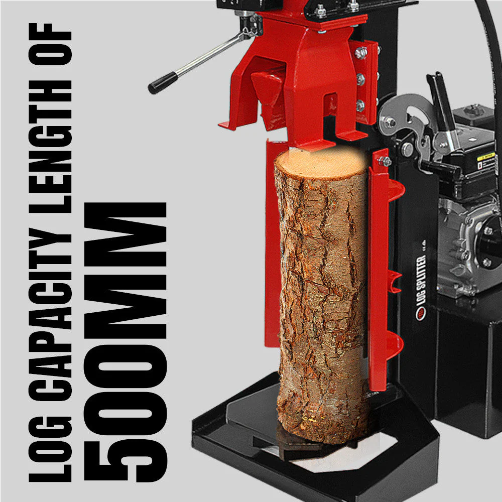 BBT 12/20 Ton Vertical/horizontal Wood Log splitter - 6.5hp Petrol Engine - 2-Year Warranty - Image 8