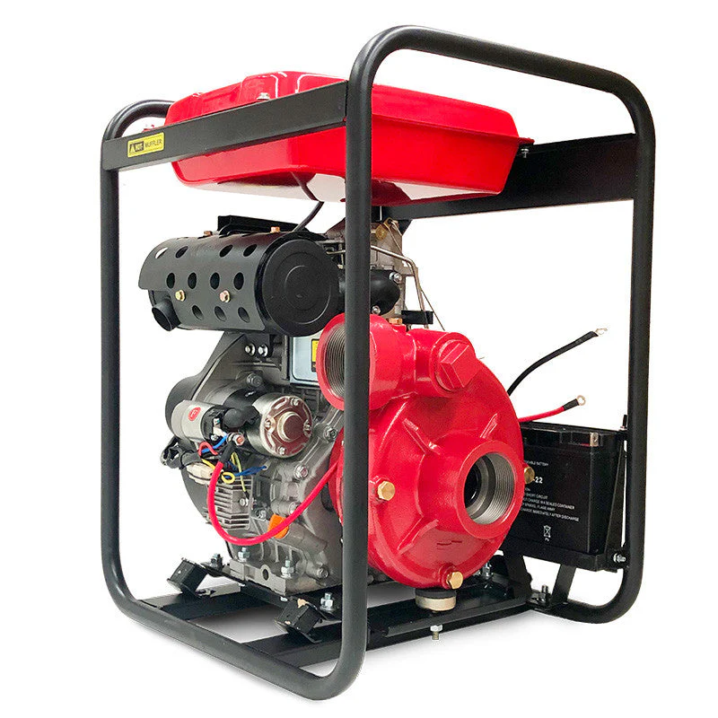 BBT 3" Diesel High Pressure Cast Iron Water Pump - 11HP Electric Start - Image 12