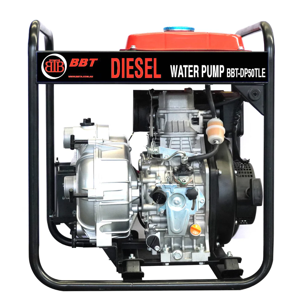 BBT 2" Diesel Trash  Pump - 6.5HP Electric Start - Image 5