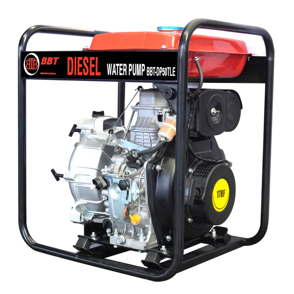 BBT 2" Diesel Trash  Pump - 6.5HP Electric Start - Image 6
