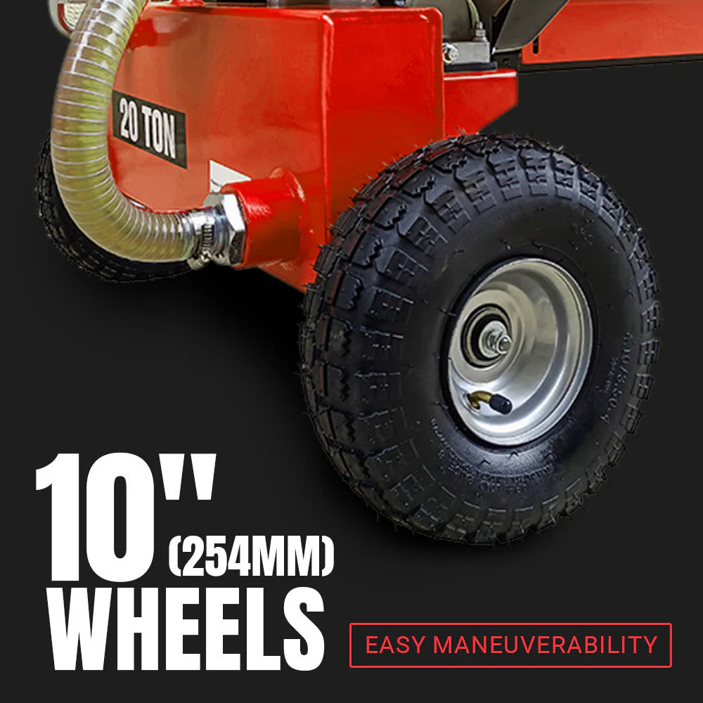 BBT 20T Ton Wood Log Splitter - 6.5hp Petrol engine - 2-Year Warranty - Image 10