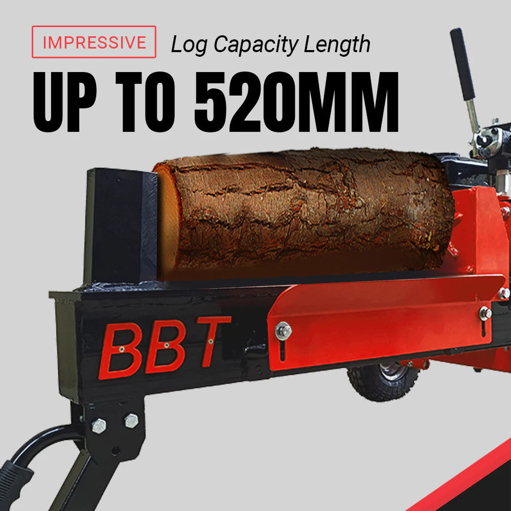 BBT 20T Ton Wood Log Splitter - 6.5hp Petrol engine - 2-Year Warranty - Image 3