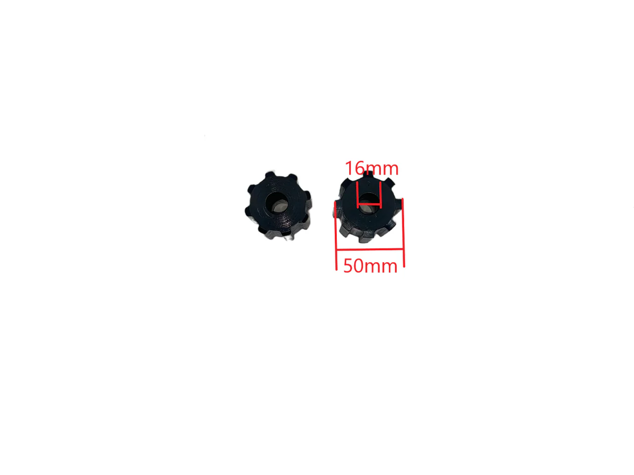 BBT 24" Slasher Lawn Mower Wheel Crawlers pair (424A-005) - Image 3