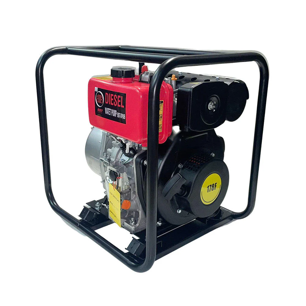 BBT 3" Diesel High Volume Transfer Water Pump - 6hp Pullstart - Image 10