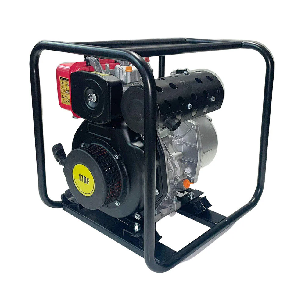 BBT 3" Diesel High Volume Transfer Water Pump - 6hp Pullstart - Image 8