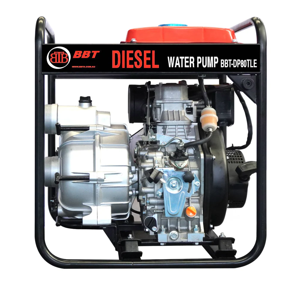 BBT 3" Diesel Trash  Pump - 6.5HP Electric Start - Image 4
