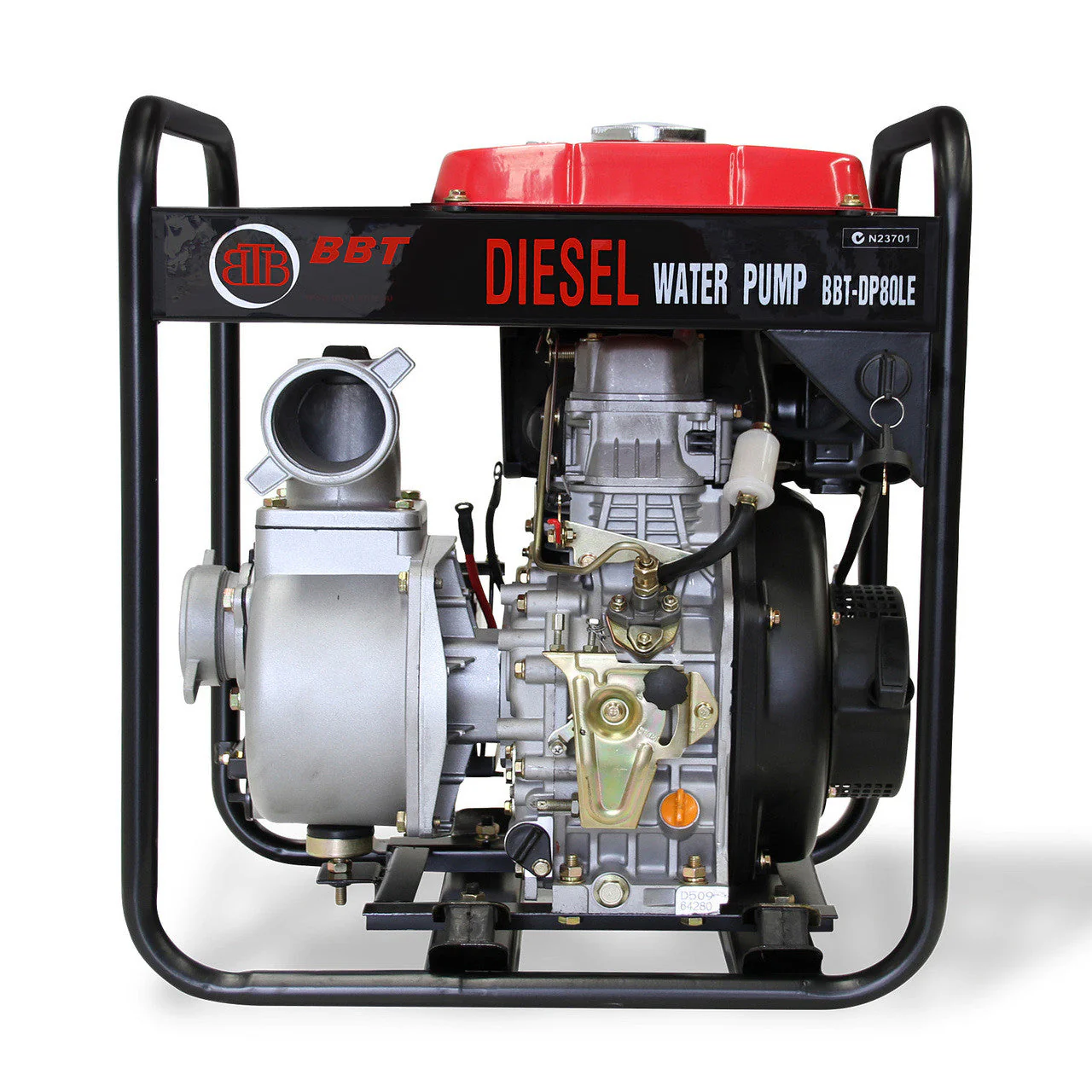 BBT 3" Diesel High Volume Transfer Water Pump - 6hp Electric Start - Image 12