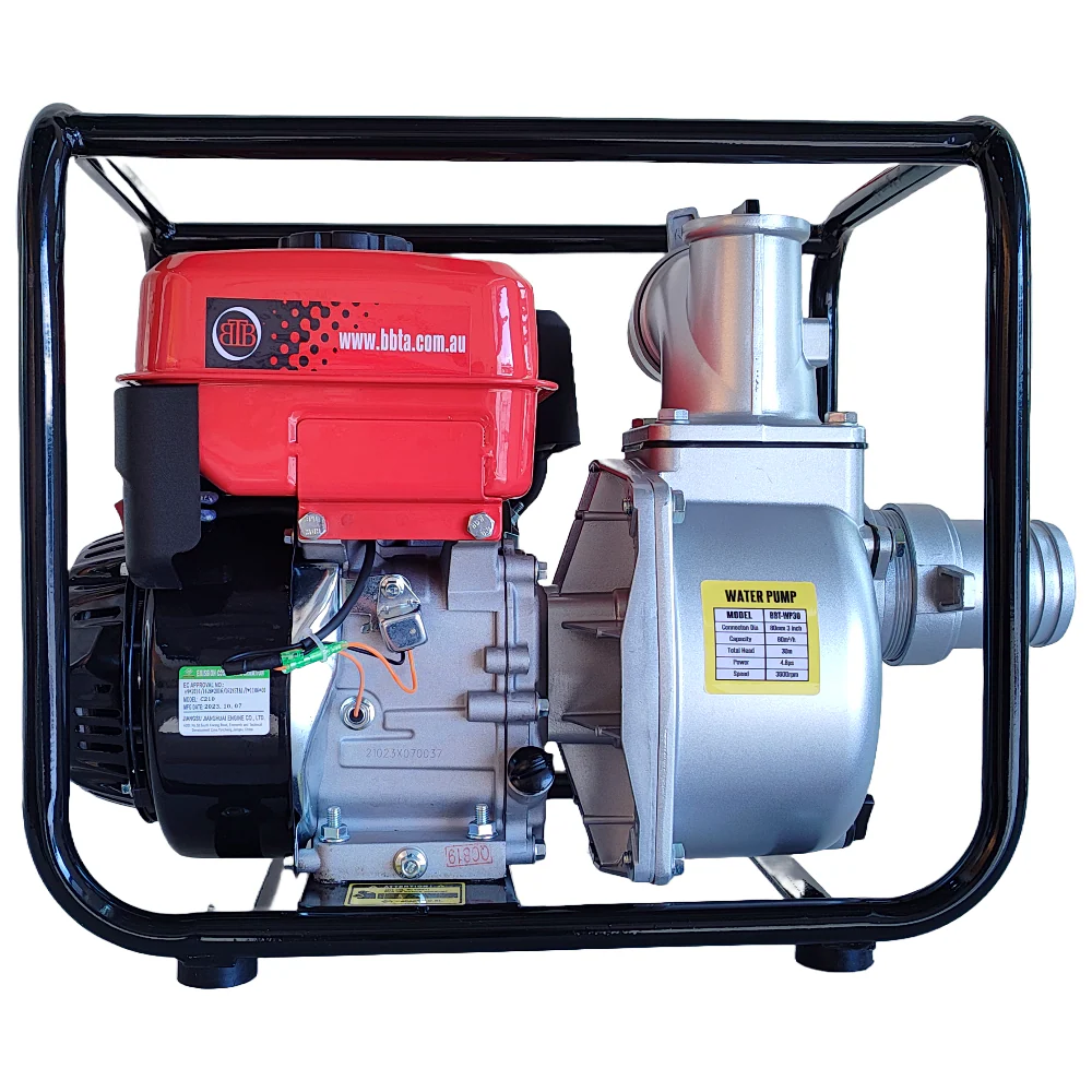 BBT 3" Petrol High Volume Transfer Water Pump - 7hp 4-Stroke - Image 12