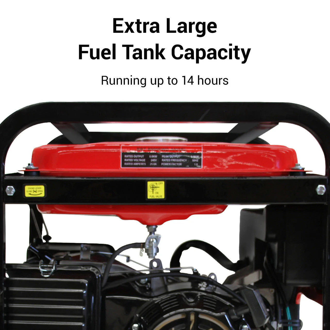 BBT 3000i Intelligent Series 3kVA Petrol Generator – Heavy-Duty, 15L Tank, 14hr Run Time - Image 4