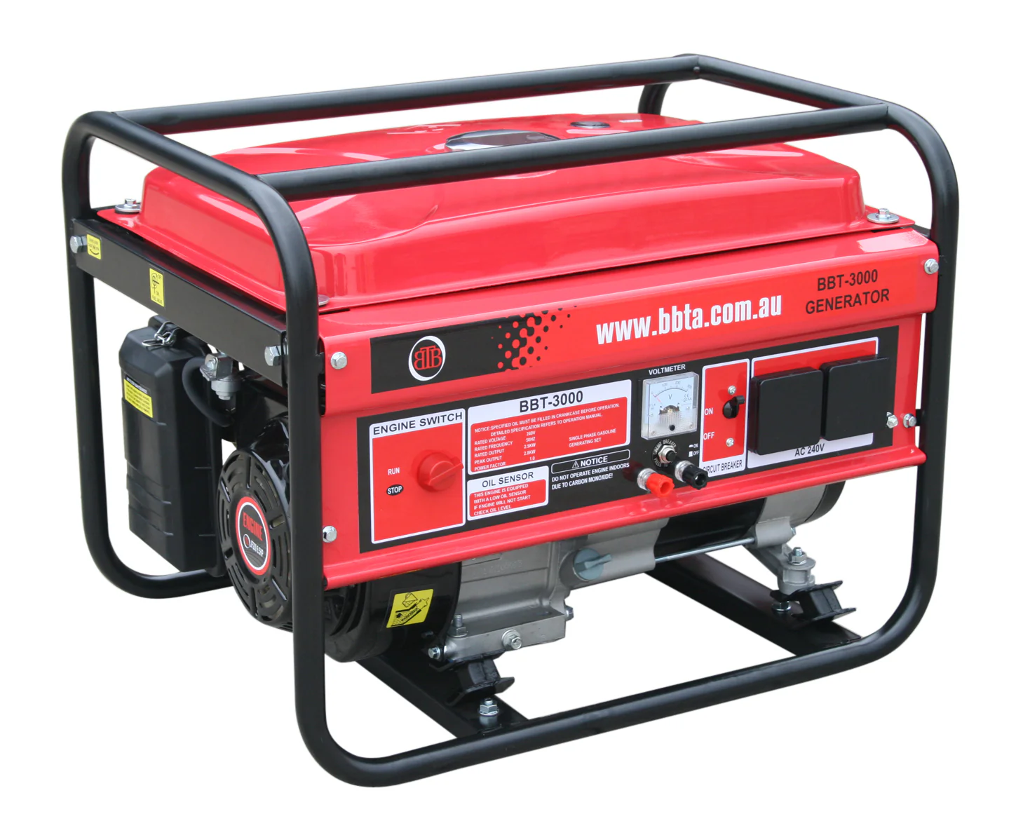 BBT 3000i Petrol Generator Air Filter Assembly - Image 2