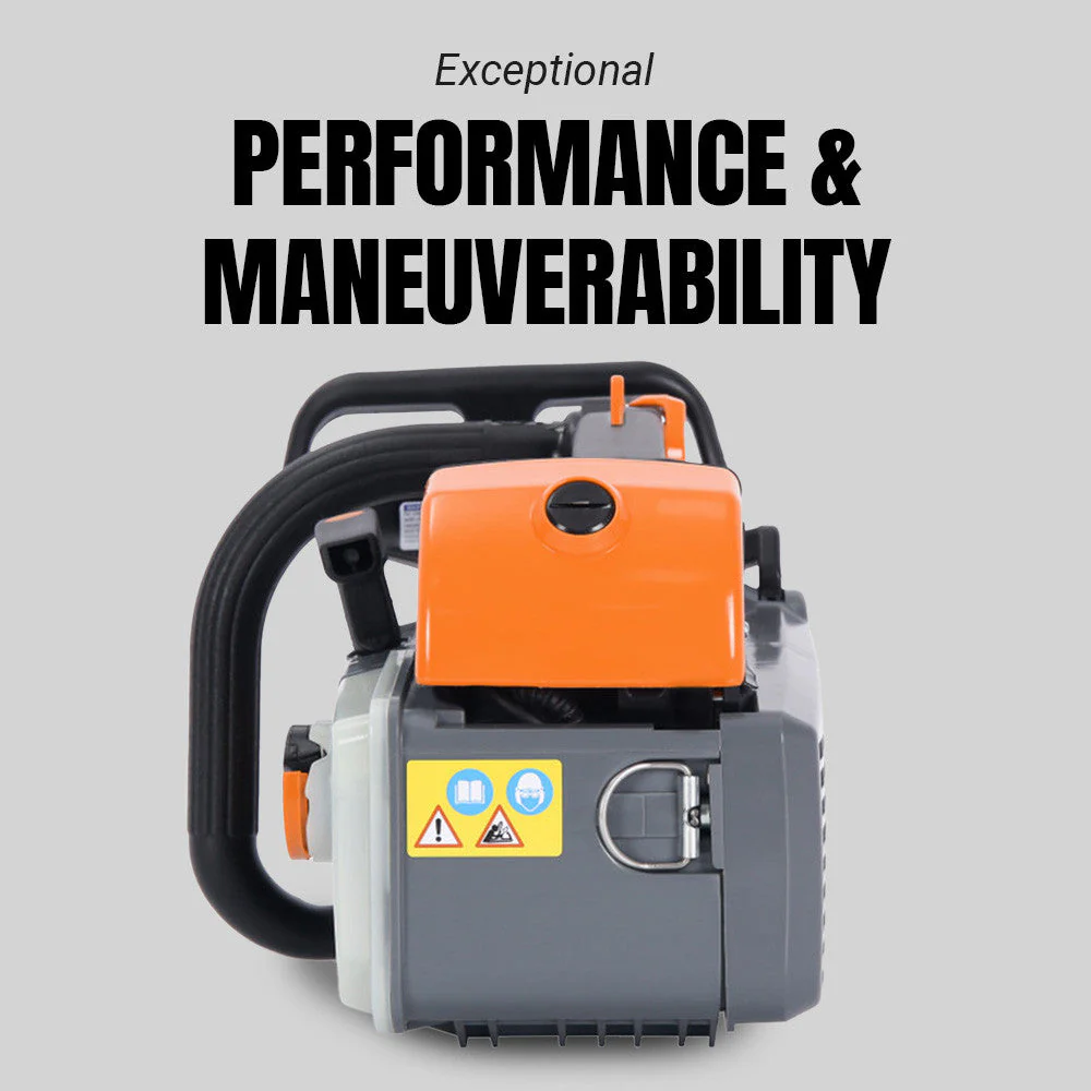 BBT 32cc 2.1HP 12" / 14" Arborist Petrol Chainsaw - Power Head Only - Image 3