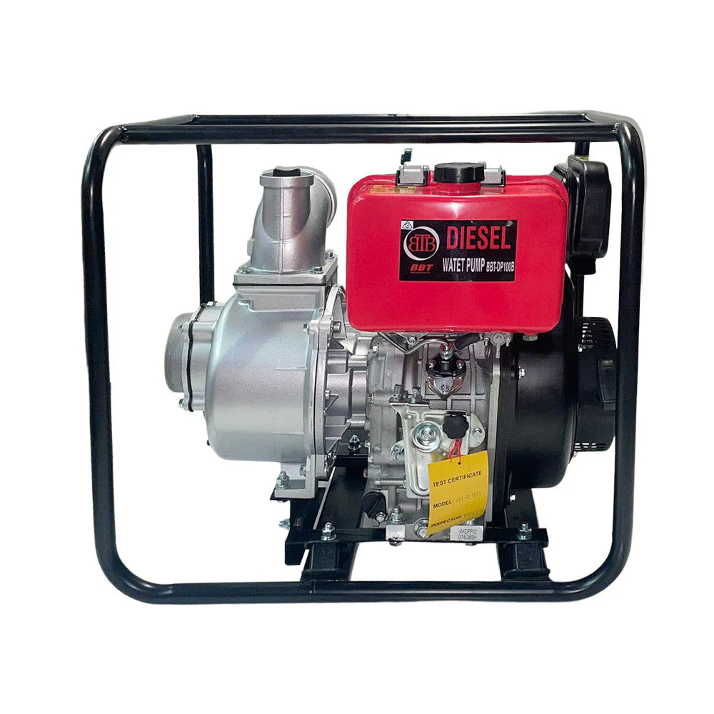 BBT 4" Diesel High Flow Transfer Water Pump - 10hp Pullstart - Image 10
