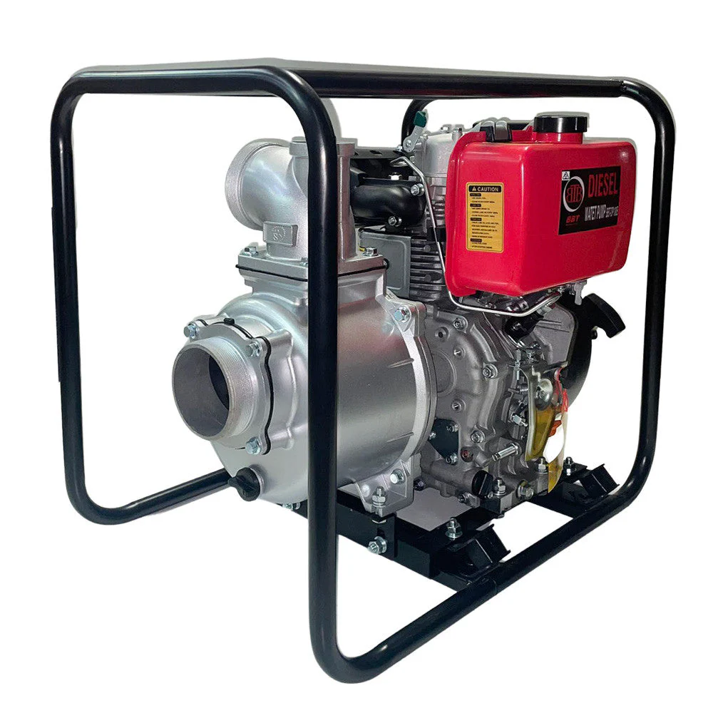 BBT 4" Diesel High Flow Transfer Water Pump - 10hp Pullstart - Image 12