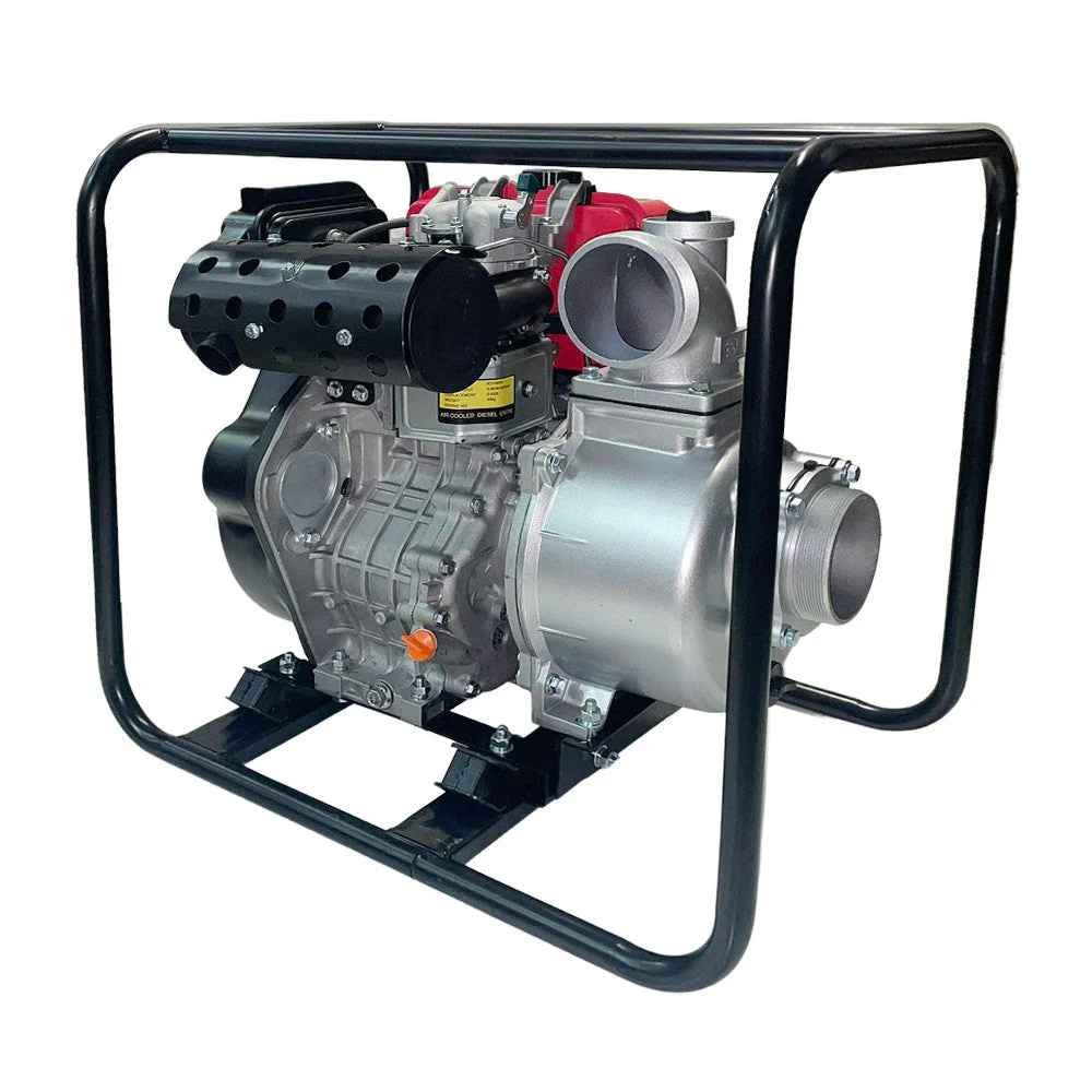 BBT 4" Diesel High Flow Transfer Water Pump - 10hp Pullstart - Image 7