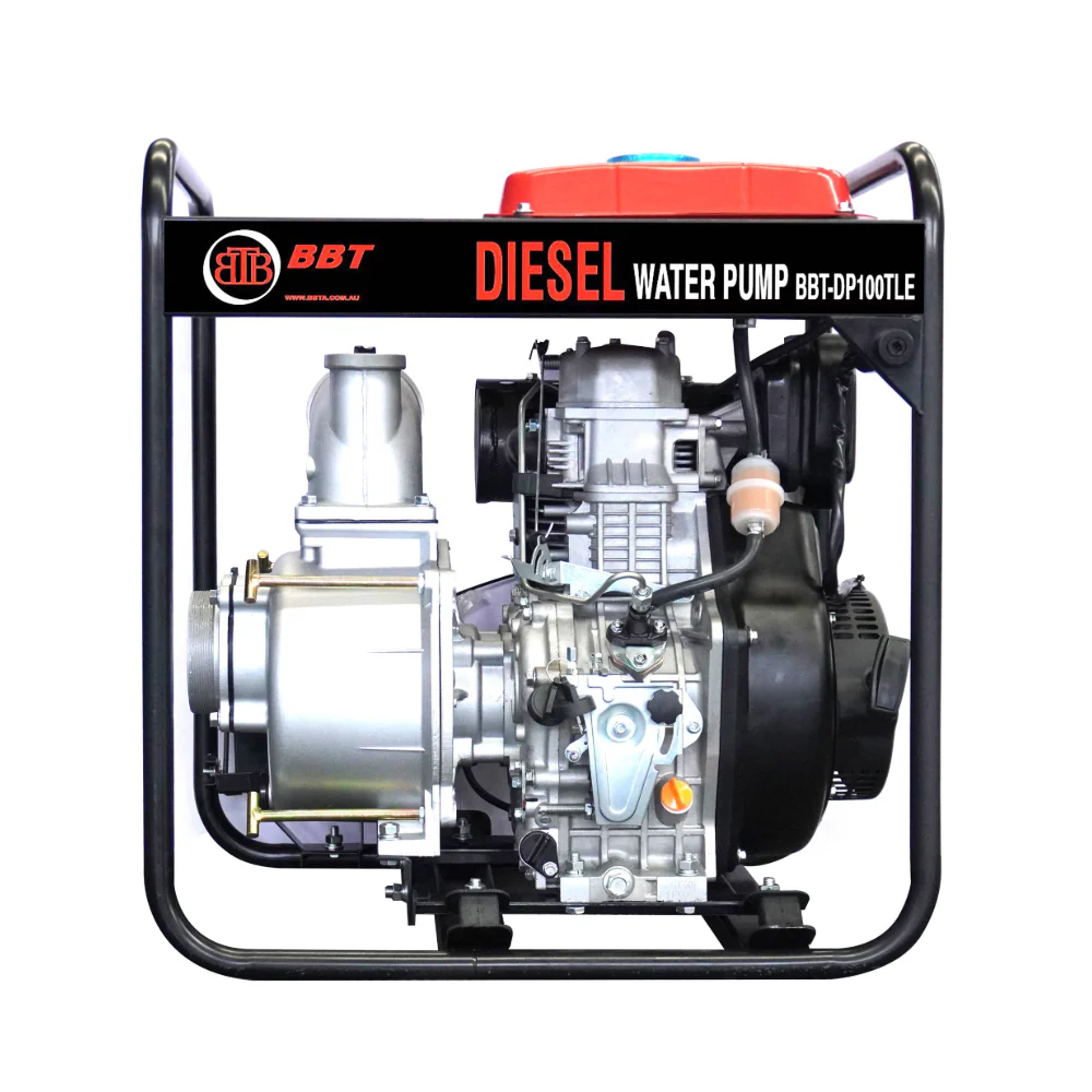BBT 4" Diesel Trash  Pump - 10HP Electric Start - Image 5