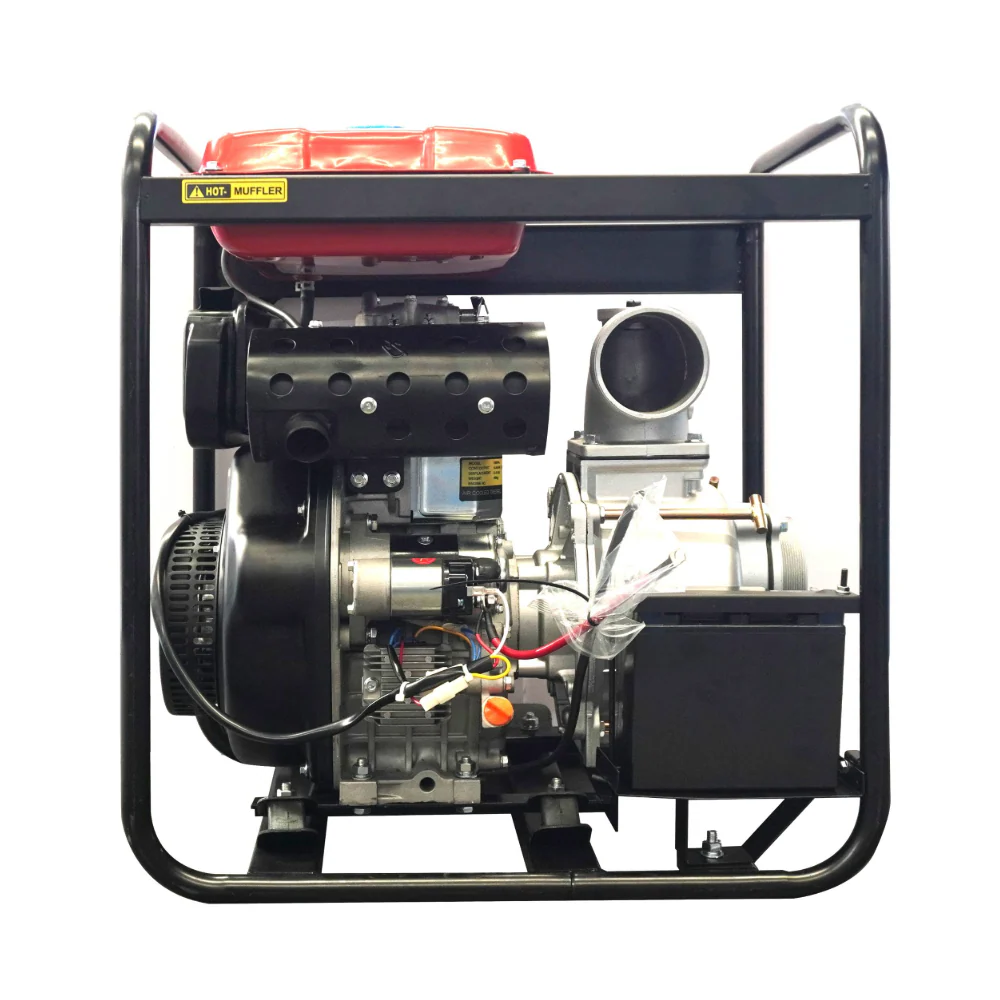 BBT 4" Diesel Trash  Pump - 10HP Electric Start - Image 6