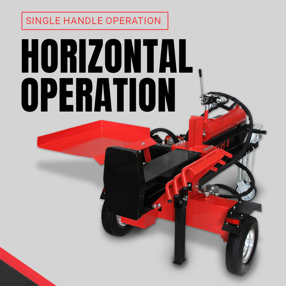 BBT 40/65 Ton Hydraulic Wood Log splitter - 10hp Diesel electric start - 2-Year Warranty - Image 6