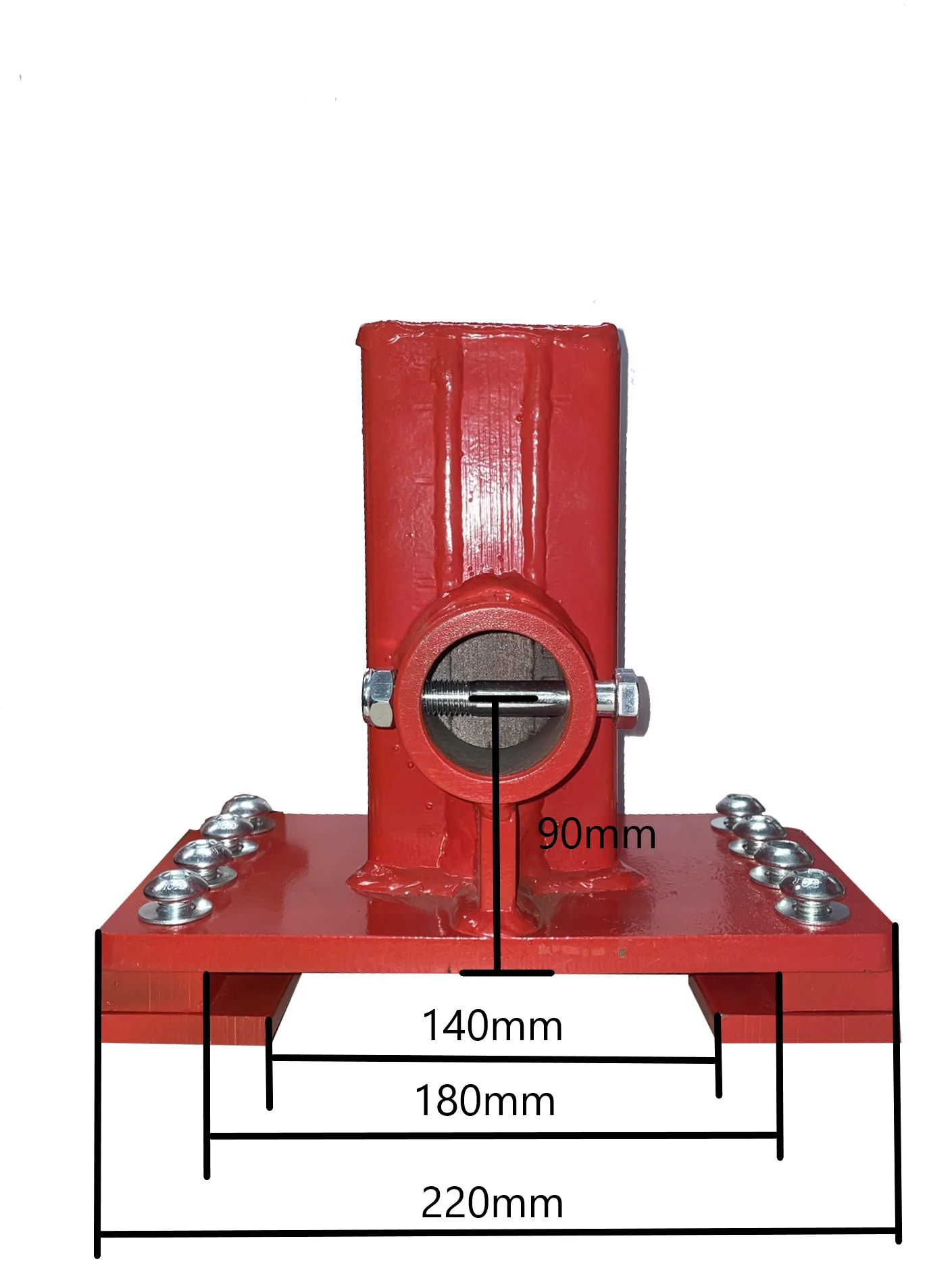 BBT 40/65T Hydraulic Petrol Log Splitter Wedge - Image 5