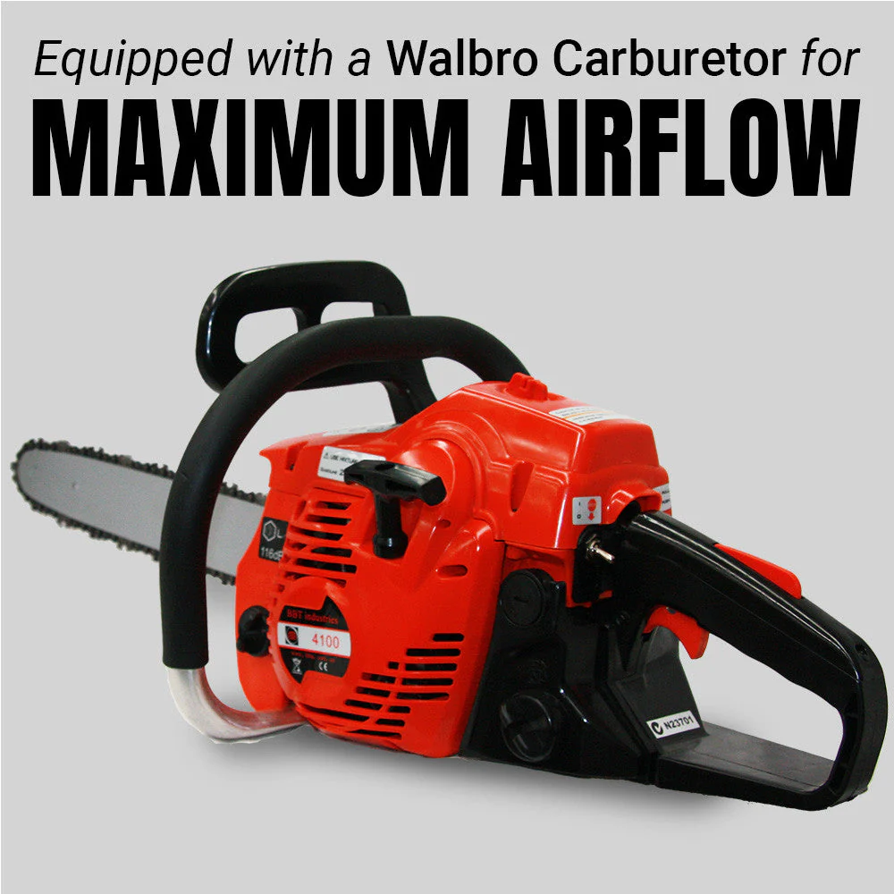 BBT 40cc 2hp 16" Petrol Chainsaw - Oregon Bar&Chain - Image 12