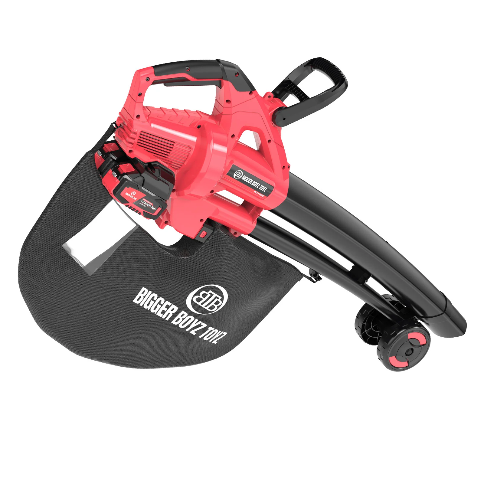 BBT 40V Cordless, Brushless Blower Vacuum with Dual 4.0Ah Lithium-ion Makita Compatible Batteries - Image 3