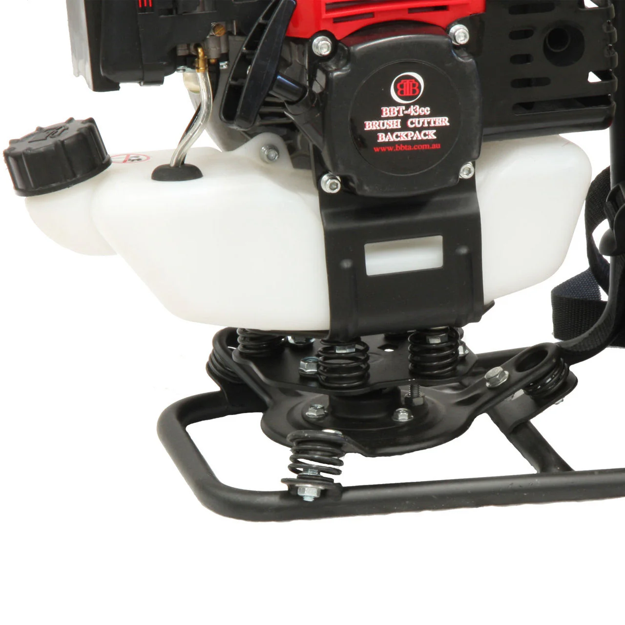 BBT 52cc 2-Stroke Petrol Backpack Brush Cutter & Line Trimmer - 2-Year Warranty - Image 4
