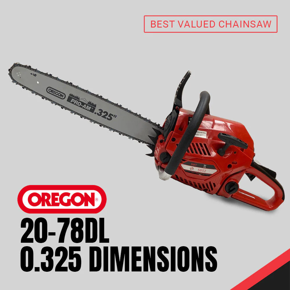 BBT 54cc 3.4hp 20" Petrol Chainsaw - Oregon Bar&Chain - Image 8