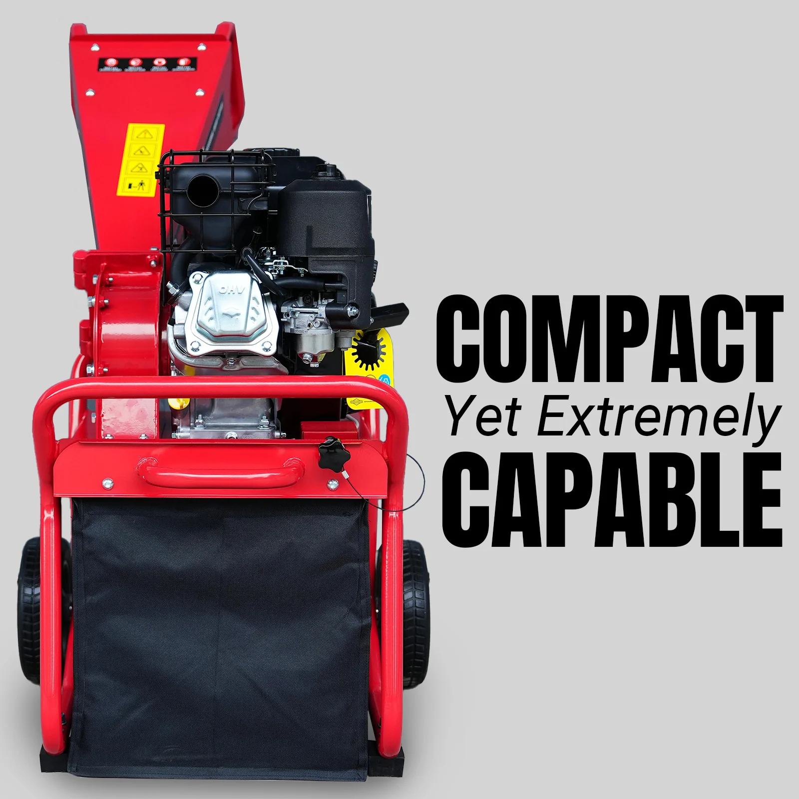 BBT XR950 Briggs & Stratton Garden Wood Chipper Shredder - 6.5hp Petrol - 2-Year Warranty - Image 11