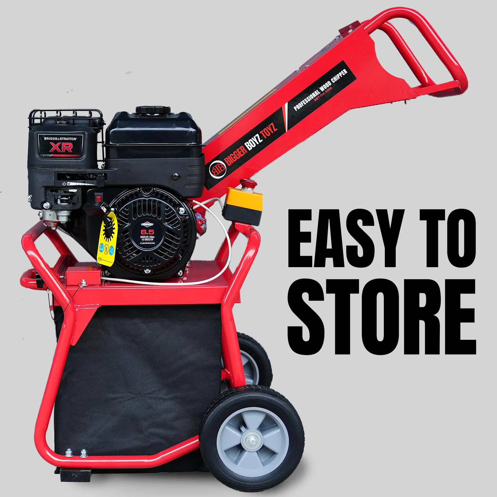 BBT XR950 Briggs & Stratton Garden Wood Chipper Shredder - 6.5hp Petrol - 2-Year Warranty - Image 22