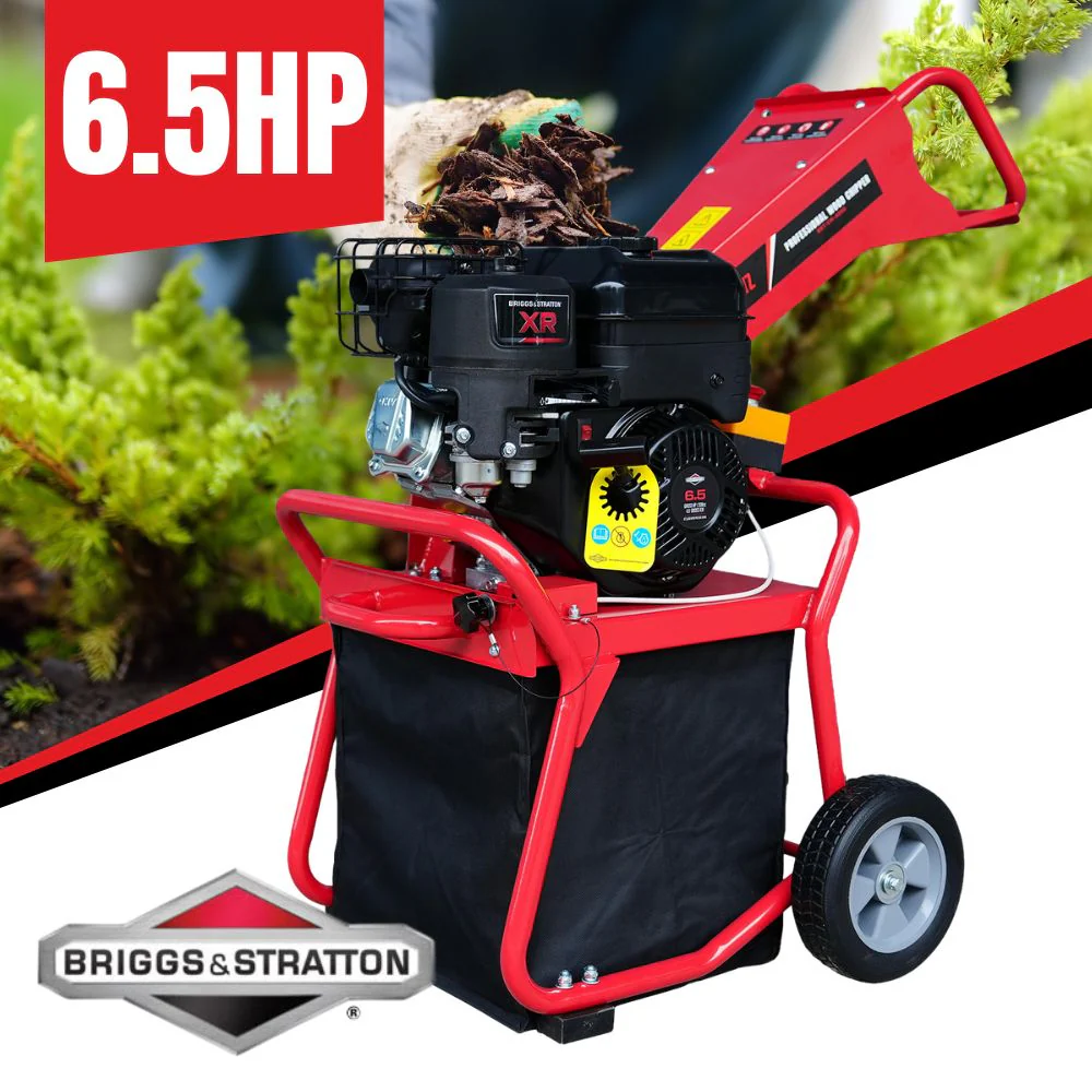 BBT XR950 Briggs & Stratton Garden Wood Chipper Shredder - 6.5hp Petrol - 2-Year Warranty - Image 3