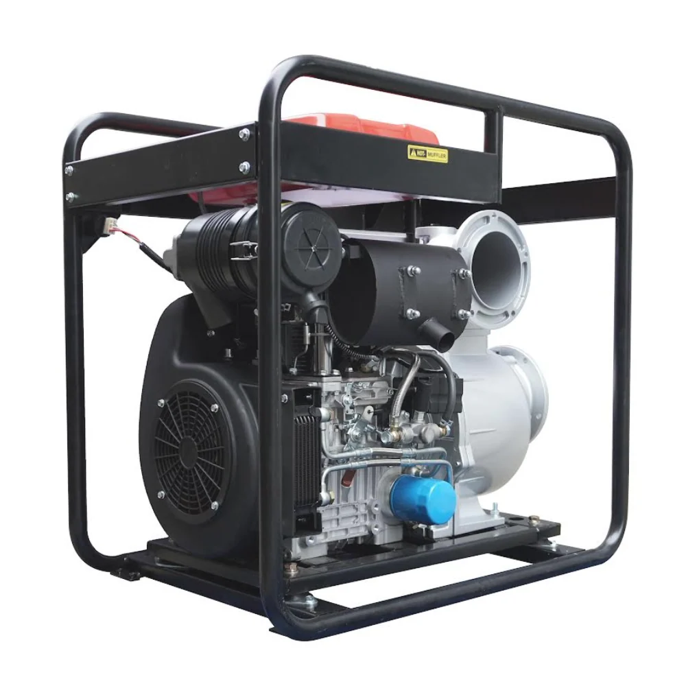 BBT 6" Diesel High Flow Transfer Water Pump - 23hp Twin Cylinder - Electric Start - Image 3