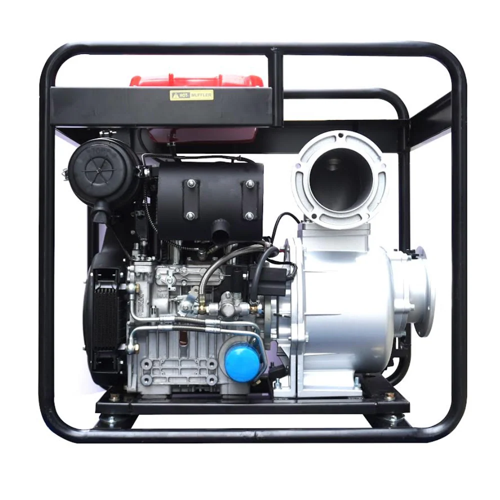 BBT 6" Diesel High Flow Transfer Water Pump - 23hp Twin Cylinder - Electric Start - Image 8