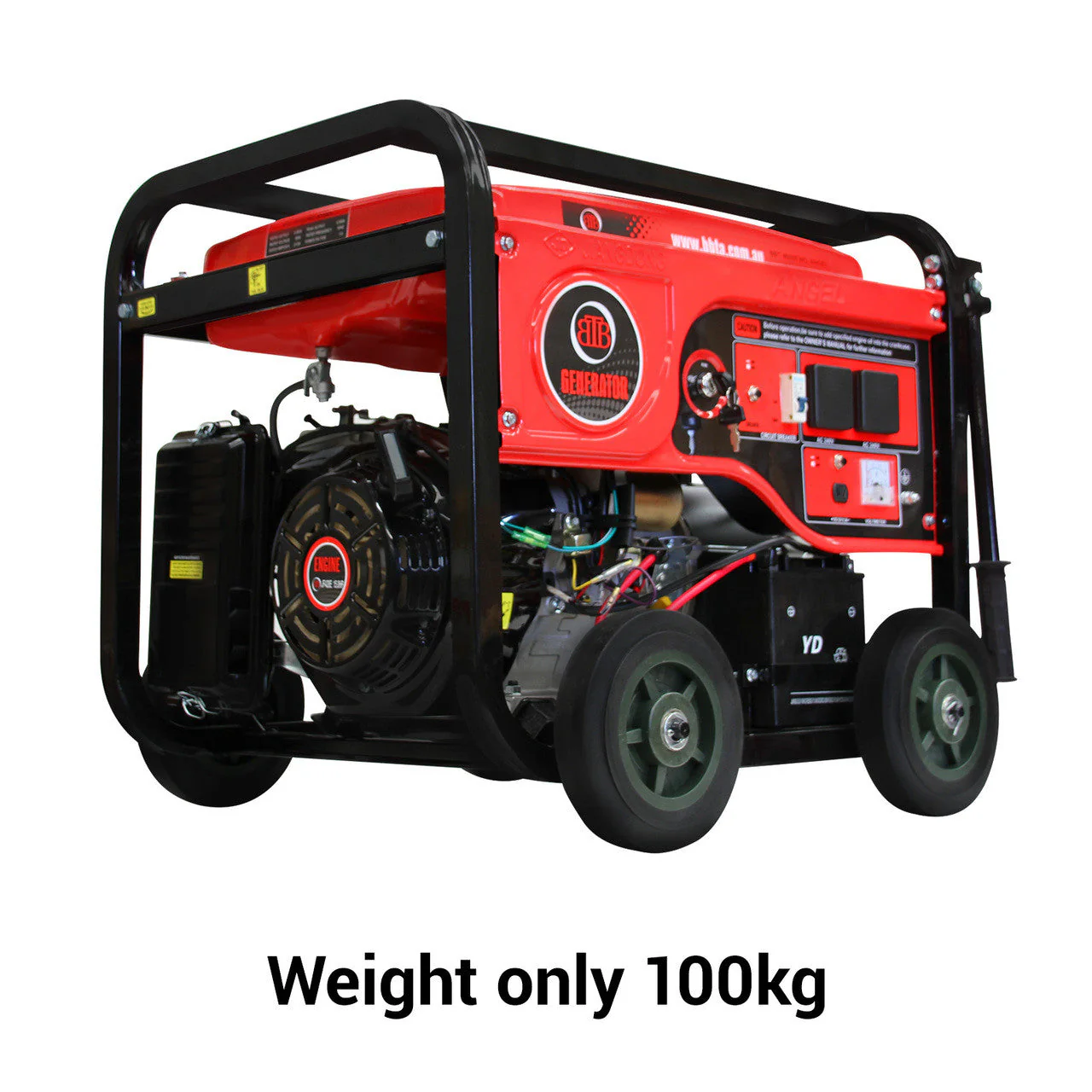 BBT 8000i 6kVa Petrol 15hp 4 Stroke Off Grid Generator - 2-Year Warranty - Image 4