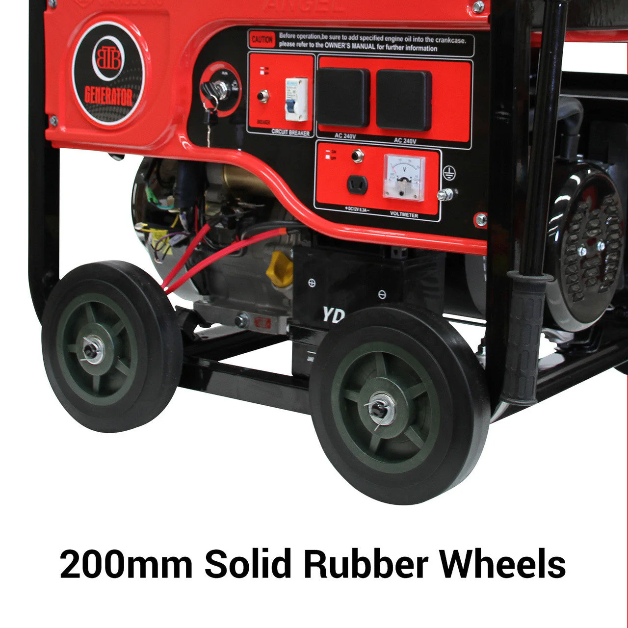 BBT 8000i 6kVa Petrol 15hp 4 Stroke Off Grid Generator - 2-Year Warranty - Image 6