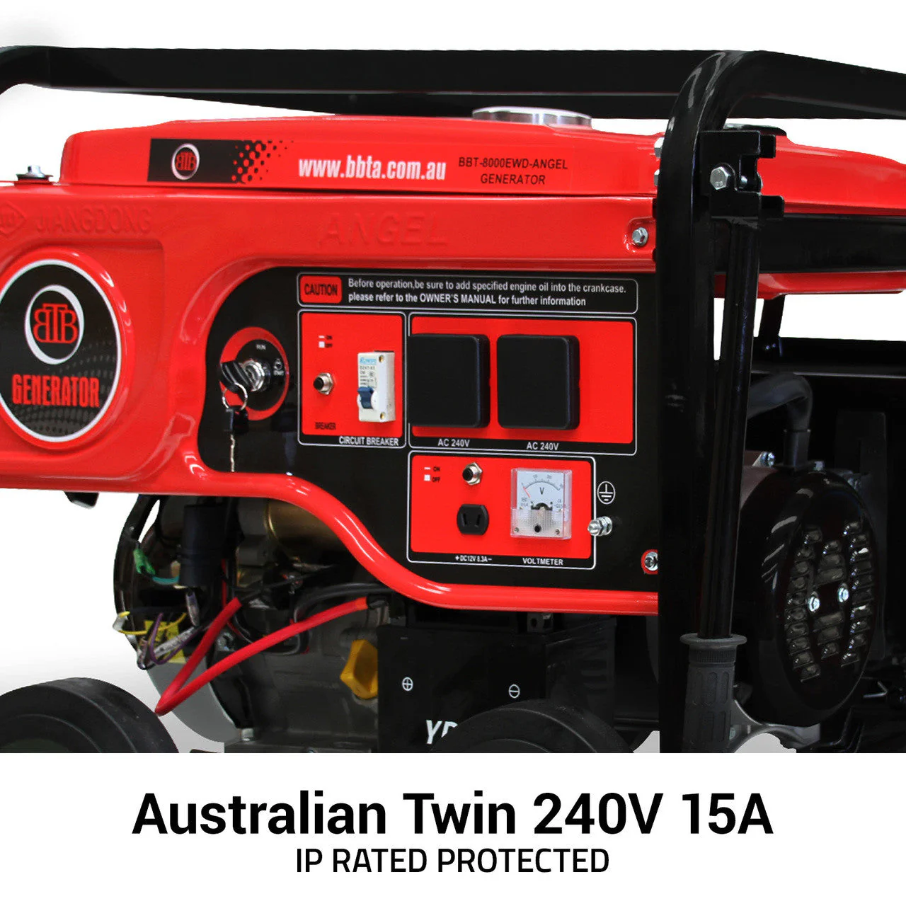 BBT 8000i 6kVa Petrol 15hp 4 Stroke Off Grid Generator - 2-Year Warranty - Image 10