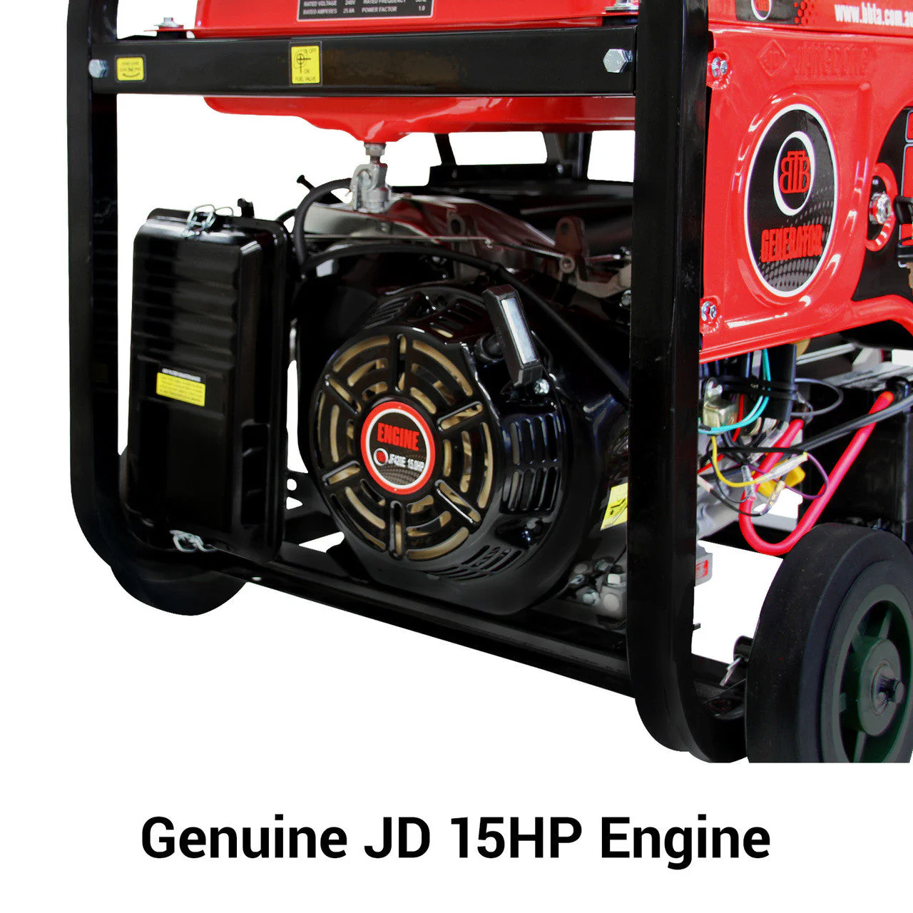 BBT 8000i 6kVa Petrol 15hp 4 Stroke Off Grid Generator - 2-Year Warranty - Image 11