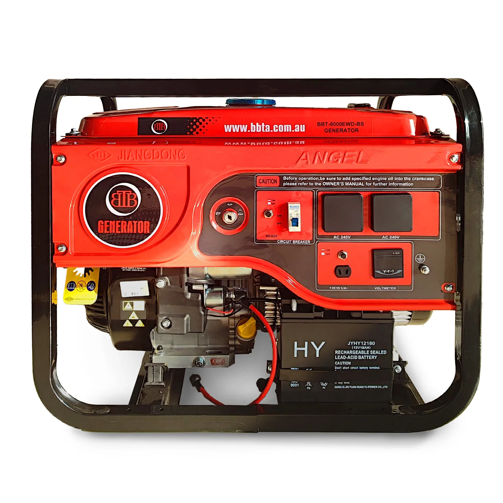 BBT 8000i 6kVa Off Grid Petrol Generator - Briggs & Stratton XR2100- 2-Year Warranty - Image 3