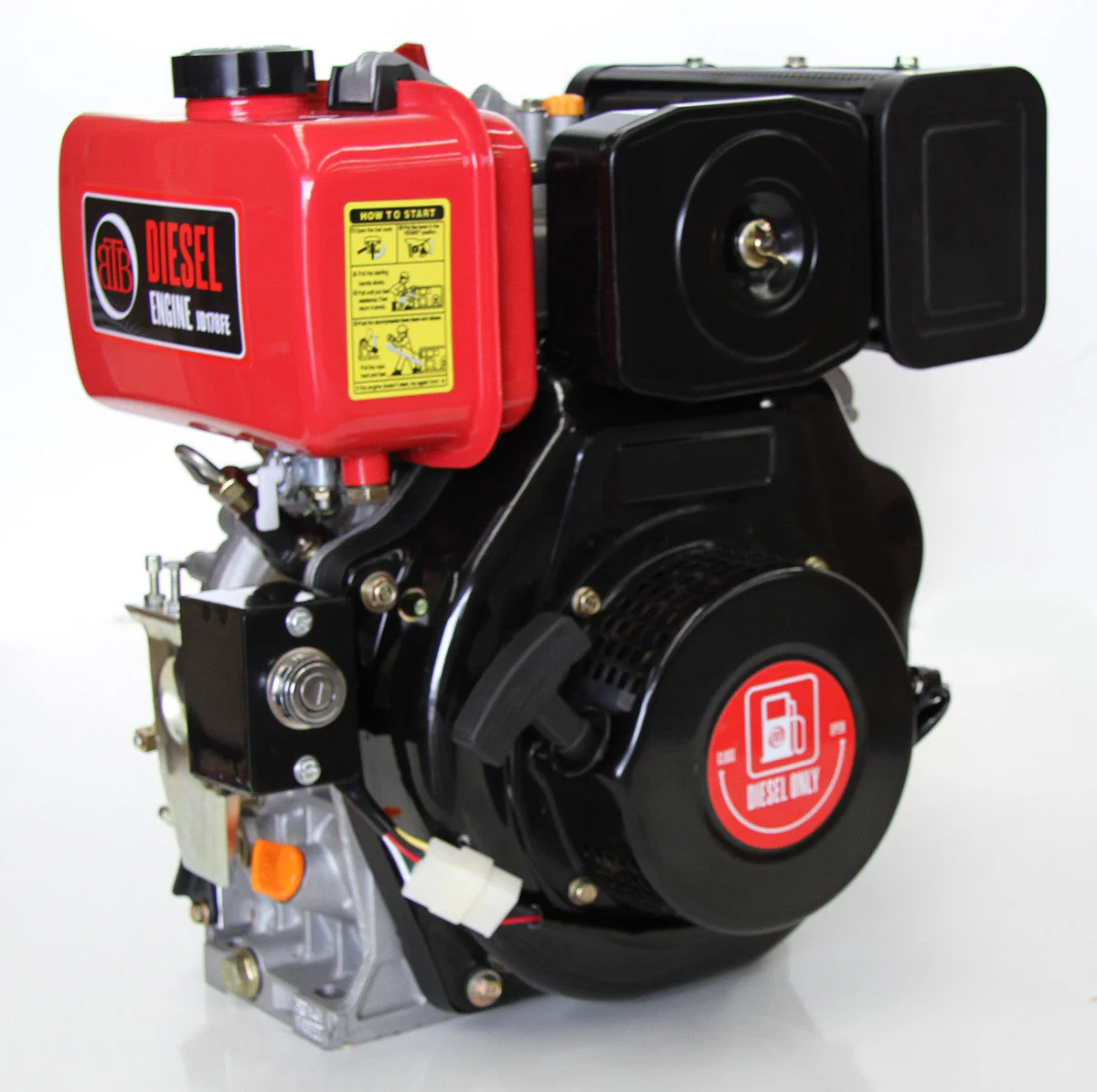 BBT 6HP Bare Diesel Engine Electric Start (Threaded) - Image 3