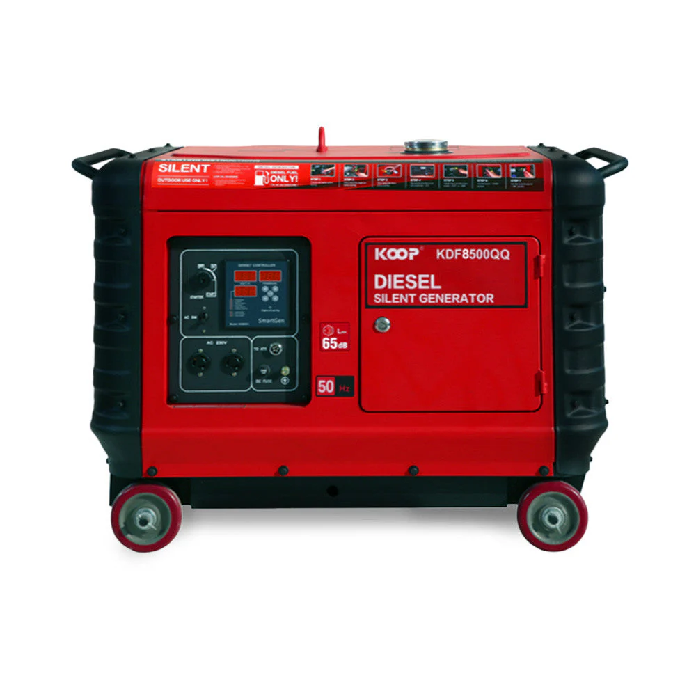 BBT 7.5kVa Diesel 12hp Super Silent Generator - 2-Year Warranty - Image 4