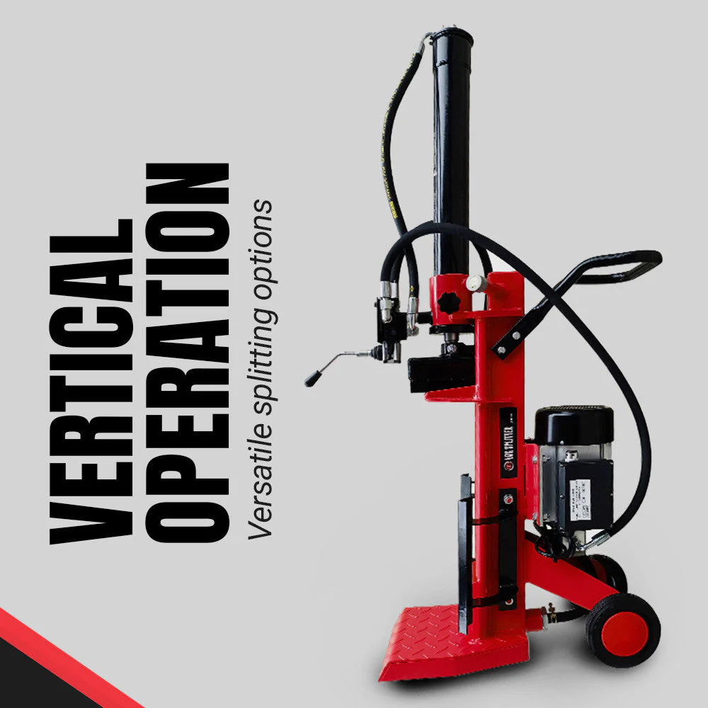 BBT 9 Ton Vertical/Horizontal Electric Wood Log Splitter - 2-Year Warranty - Image 10
