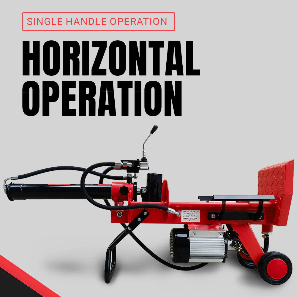 BBT 9 Ton Vertical/Horizontal Electric Wood Log Splitter - 2-Year Warranty - Image 3