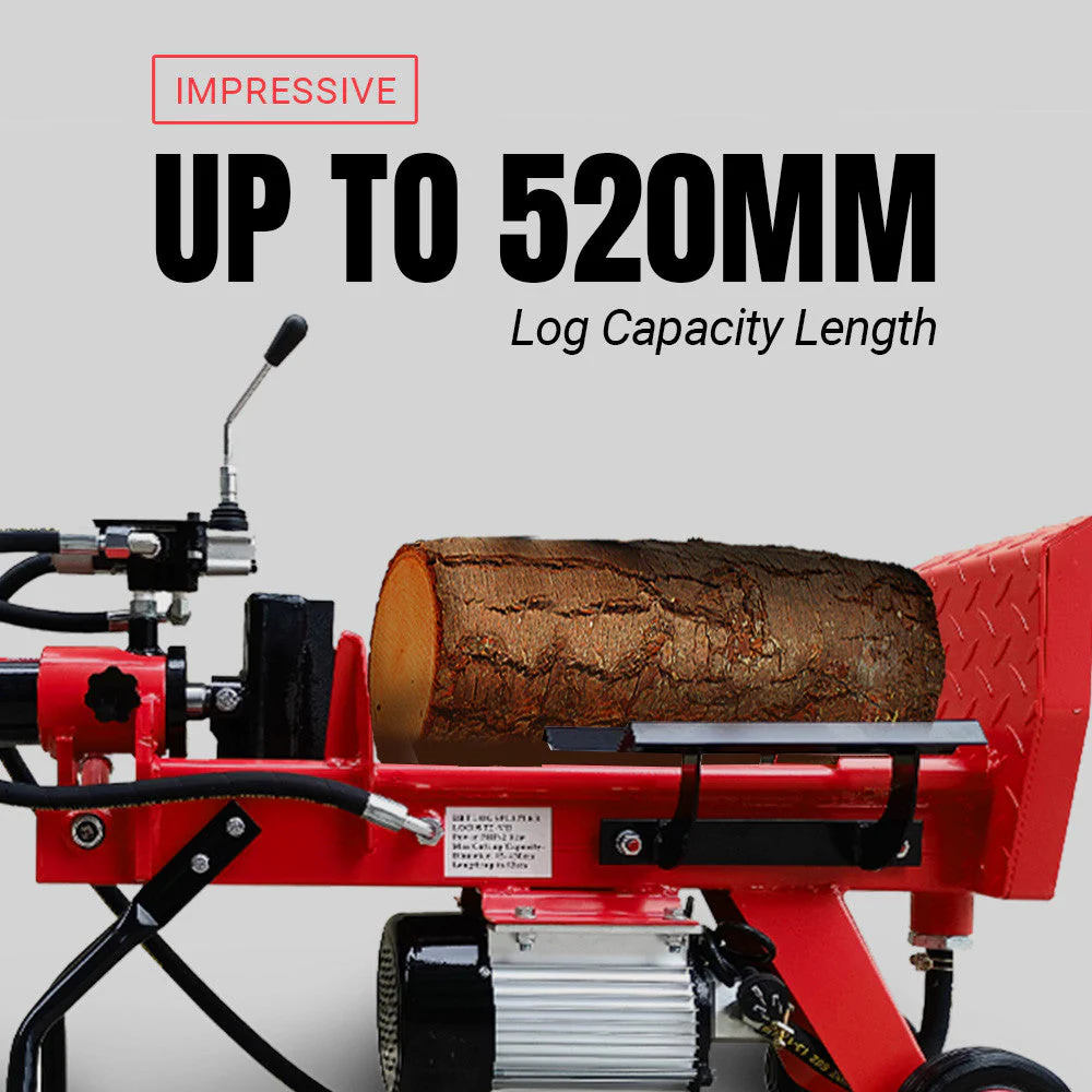 BBT 9 Ton Vertical/Horizontal Electric Wood Log Splitter - 2-Year Warranty - Image 7