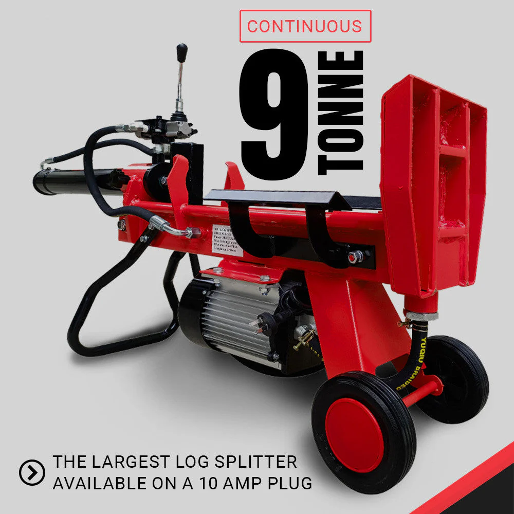 BBT 9 Ton Vertical/Horizontal Electric Wood Log Splitter - 2-Year Warranty - Image 8
