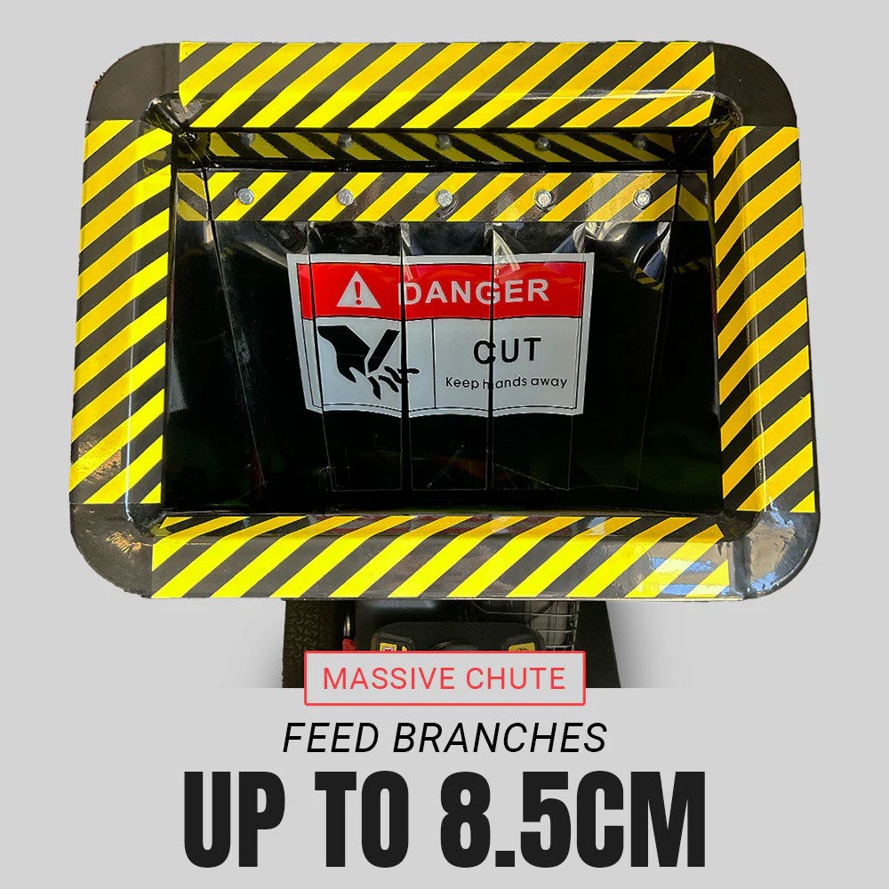 BBT 9000 Series 15/20hp Petrol 420cc Electric Start Wood Chipper - 2-Year Warranty - Image 11