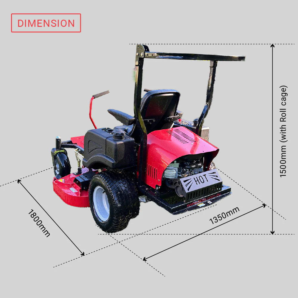 BBT Apache 52" Zero Turn Ride-On Mower - 22HP Briggs & Stratton - 2-Year Warranty - Image 3